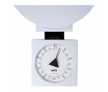 Báscula de cocina laica ks711 blanco 1 kg