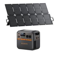 kit estacion de energia bluetti premium 200 v2 ac270p  panel solar 500 w 20736 wh