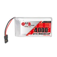 bateria gaoneng 37v 4000mah 5c 1s lipo con conector jr para transmisor y receptor sanwa m17