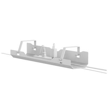 Bandeja para cables Neomounts ADS07-122WH blanca en acero
