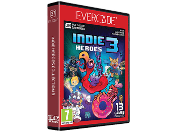 Cartucho juego retro Evercade: Indie Heroes Collection 3