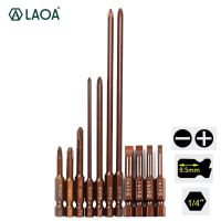 laoa-embunta de destornillador s2 punta de acero de aleacion para destornillador electrico taladro manual con magnetismo tipo ranura phillips 1 ud