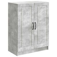 aparador gris hormigon 66 x 345 x 87 cm madera de ingenieria vidaxl