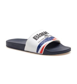 Blauer para hombre. S5JASPER01 Chanclas Jasper01 marino (41), Plano, Ninguno, Beachwear