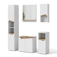 conjunto de muebles de bano marelle 5 piezas vicco