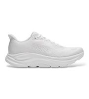 hoka para mujer 1176573 zapatillas clifton 11 blanco 36 23 plano 1 a 3cm cordones casual deportivo multideporte mesh