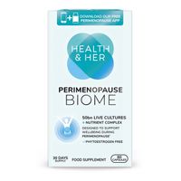 health  her perimenopause biome multi nutrient support supplement
