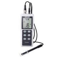 vevor medidor digital de ph y temperatura ae8601 0r14 ph sonda ip68 autocalibracion