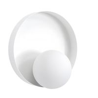 aplique de pared halvia blanco