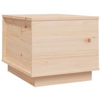 mesa de centro 40x50x35 cm madera - marron