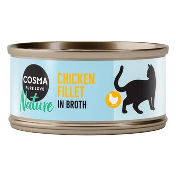 Cosma Nature 48 x 70 g - Pack Ahorro - Filete de pollo