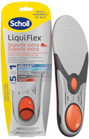 scholl plantillas liquiflex soporte reforzado hombre 1 par talla 41-465