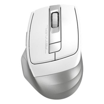 Ratón A4Tech Fstyler FB35CS RF Wireless Bluetooth 2000 DPI Gris Blanco 6 Botones
