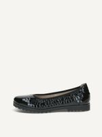 caprice ballerina black made of leather size 40