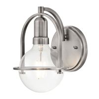 aplique de pared somerset transparente