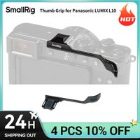 smallrig l10 thumb grip con cubierta de zapata caliente para panasonic l10 apoyamunecas con almohadillas de silicona integradas y ranura desmontable para camaras 5703
