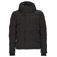 superdry abrigo de plumas everest short hooded puffer para hombre