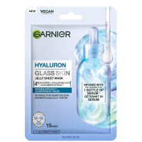 garnier hyaluron glass skin jelly face mask 27g