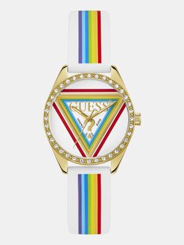 Reloj Analógico De Silicona Rainbow 34 Mm