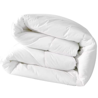 edredon relleno nordico microfibra 400 grm2 edredon para cama de fibra hueca siliconada color blanco suave calido minimalista - cama 90105135150180 - blanco  envio desde espana