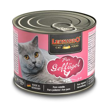 Leonardo All Meat 24 x 200 g - Pack Ahorro - Pura ave