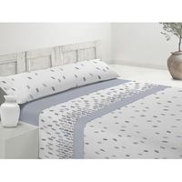 juego de sabanas sedalina invierno spik azul cama 180cm donegal collections