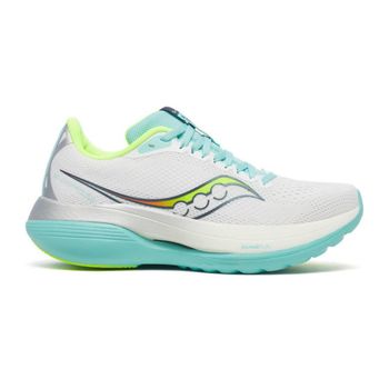 Zapatillas Saucony Endorphin Trainer Blanco Azul SS26 Mujer, Talla 40.5 - EUR