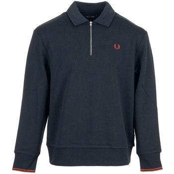 Fred Perry Jersey Half Zip Collared Sweatshirt para hombre