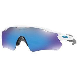 Oakley Gafas De Sol Hombre Radar Ev Path Blanco Pulido Lente Prizm Zafiro