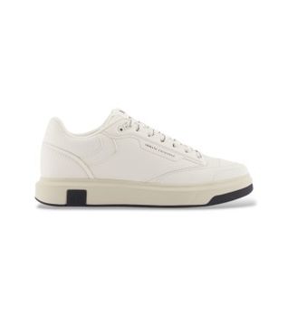 A|X Armani Exchange para hombre. XM002205AF21444U0009 Zapatillas Sleek beige (40), Plano, Cordones, Casual