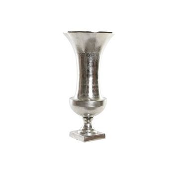 Jarron Aluminio 24x24x49 Copa Plateado