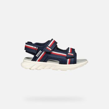 GEOX Sandal Airadyum Niño Azul Marino/rojo