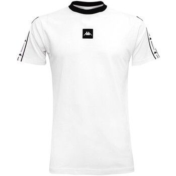 Kappa Tops y Camisetas Authentic JPN T-Shirt White Black 304ICN0 para hombre