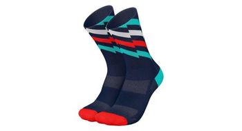 Calcetines incylence waves tricolor azul