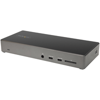 usb c dock - triple 4k monitor 2xdphdmi 100w pdusb 10gbp s