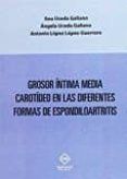 grosor intima media carotideo en las diferentes formas de espondi loar