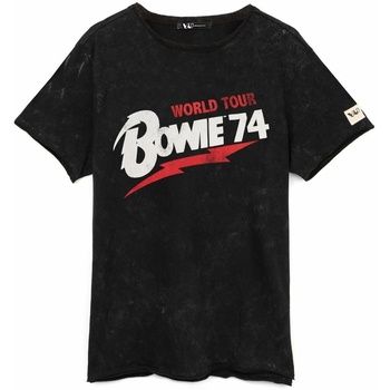 David Bowie Camiseta 1974 World Tour para hombre