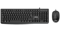 nilox teclado y raton usb nxkme0012 negro