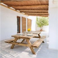 mesa picnic premium 180x160x72 cm