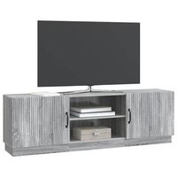 mueble de tv  mueble de salon  gabinete de tv gris sonoma 150 x 31 x 47 cm madera de ingenieria