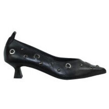 Ezzio Zapatos de tacón salon piel con ojetes metal para mujer