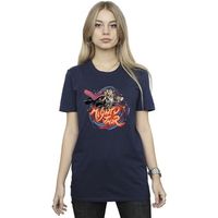 marvel camiseta love and thunder para mujer