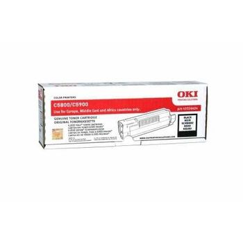 OKI 43324424 toner negro (original)