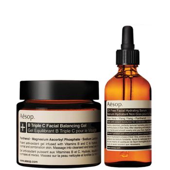 Aesop Lightweight Serum and Facial Balancing Gel Duo (Worth £132.00)
