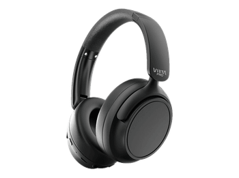 Auriculares inalámbricos - Vieta Pro Silence 4, Diadema, Cancelación de ruido híbrida, Circumaurales, Bluetooth 5.4, Negro