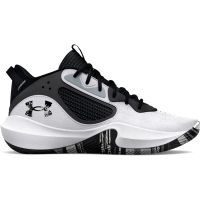 zapatillas under armour lockdown 6 ps blanco  negro