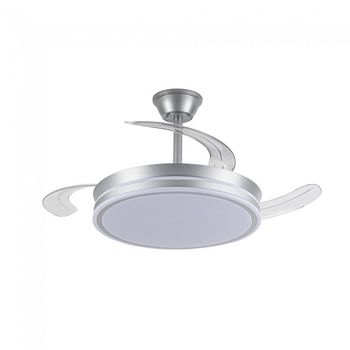 Ventilador led aspas retráctiles evo cct dim smart (72w)