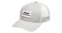 gorra oakley b1bhdo patch stone gray trucker cap