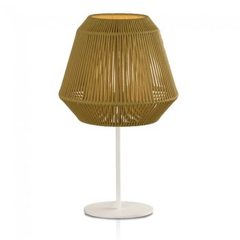 Lámpara de mesa cordo arena