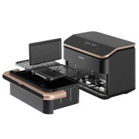 cosori dual blaze twinfry chef edition freidora de aire wifi 10l  tenacilla de silicona